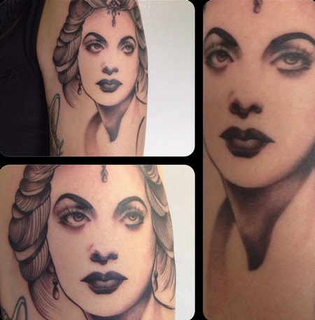 Tattoos - Vintage Woman - 98959
